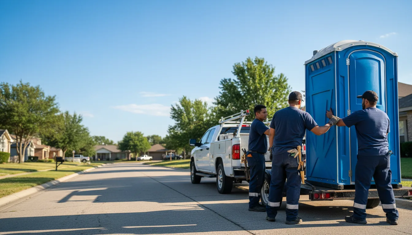 Portable Toilet Rental in Davis, OK near me